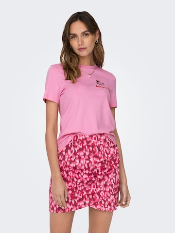 ONLY - Camisa 'KITA' em rosa