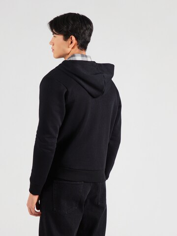 JACK & JONES Кофта на молнии 'JJMAKOTO' в Черный