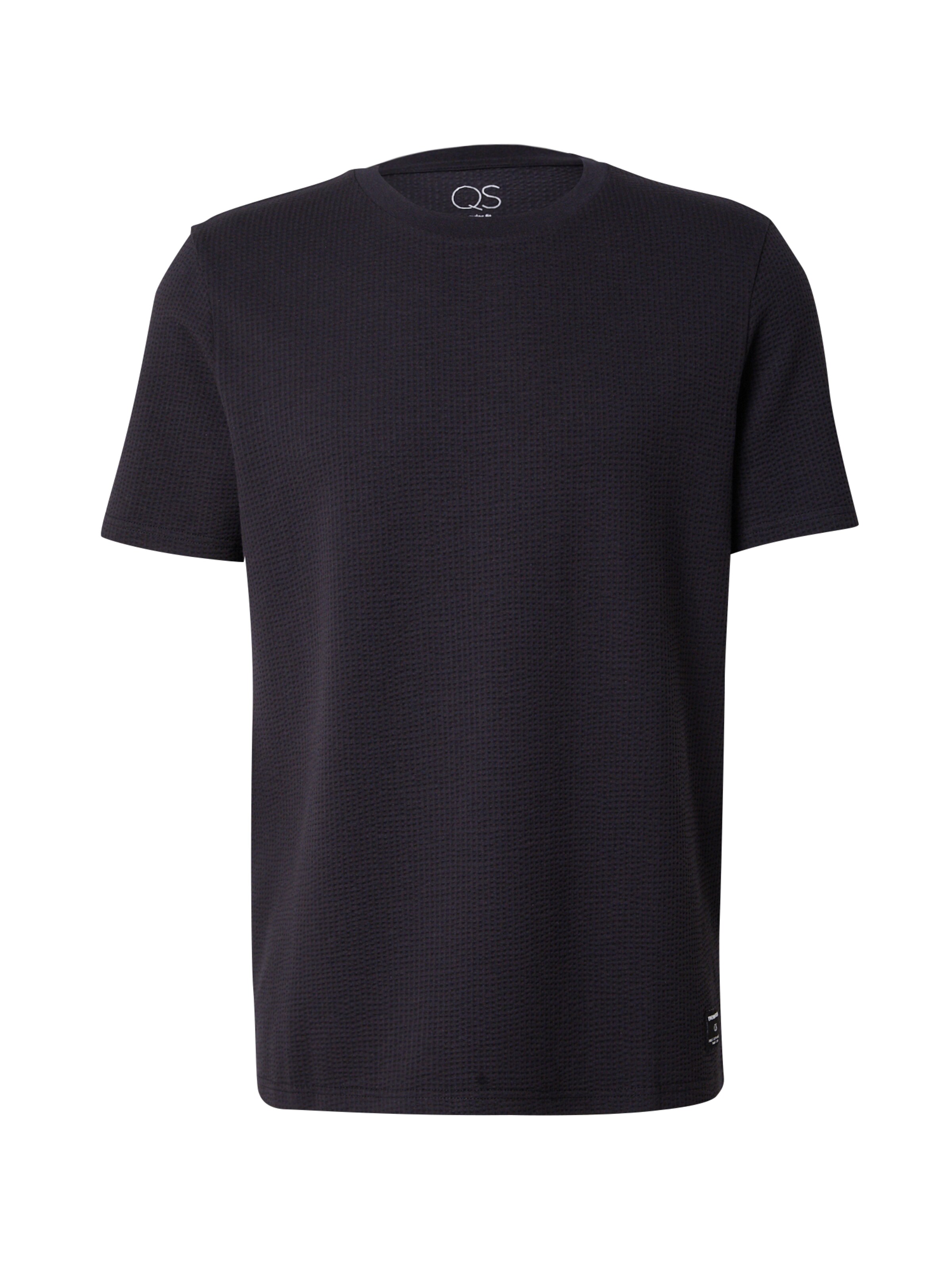 QS Koszulka w kolorze czarny: przód