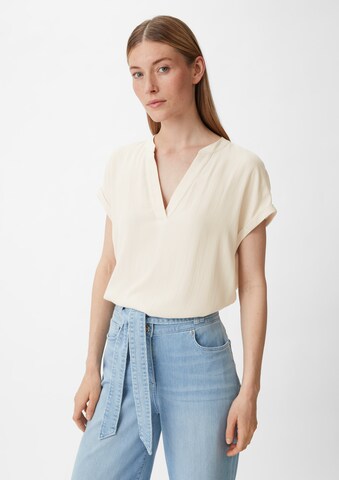 COMMA Blouse in Beige: voorkant