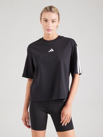 ADIDAS SPORTSWEAR Funktionsbluse i sort: forside