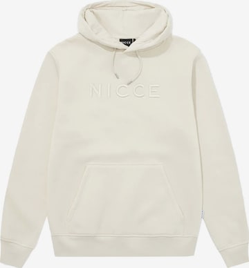 Nicce Sweatshirt 'MERCURY' in White: front