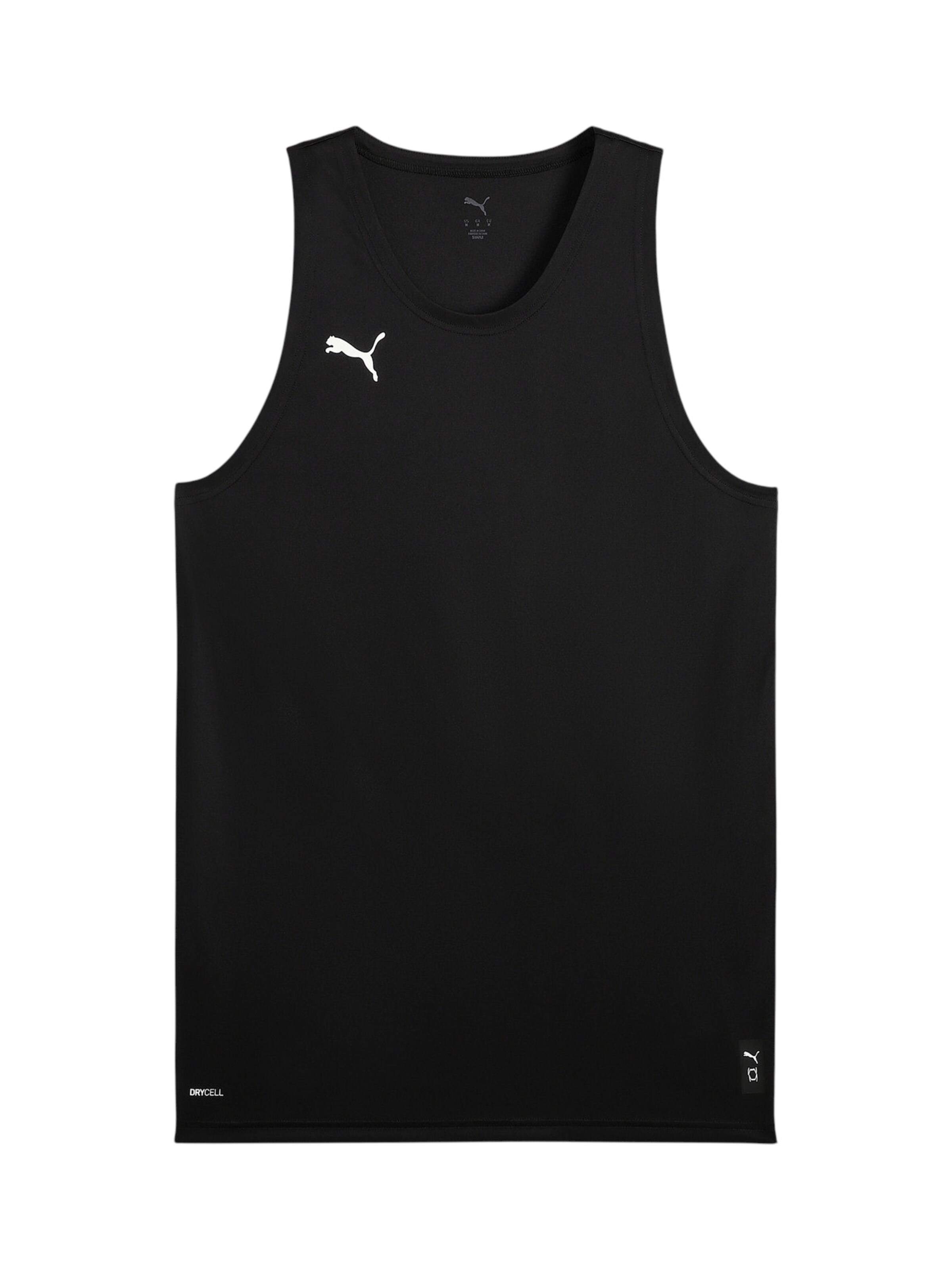 PUMA Λειτουργικό μπλουζάκι 'Teamjaws Starter' σε μαύρο: μπροστά