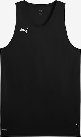 PUMA Sporttop 'Teamjaws Starter' in Schwarz: Vorderseite