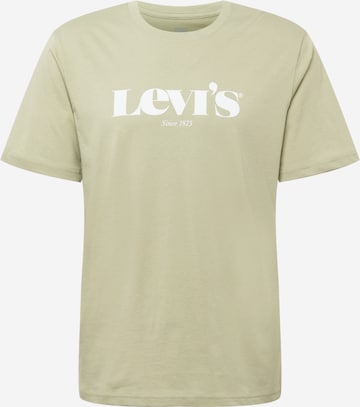 LEVI'S ® Póló 'Relaxed Fit Tee' - zöld: elől