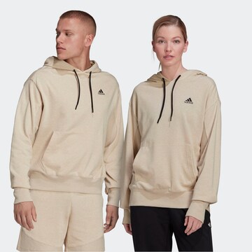 ADIDAS SPORTSWEAR Sportsweatshirt in Beige: voorkant