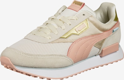 PUMA Sneaker 'Future Rider Chrome' in beige / hellbeige / gold / altrosa, Produktansicht