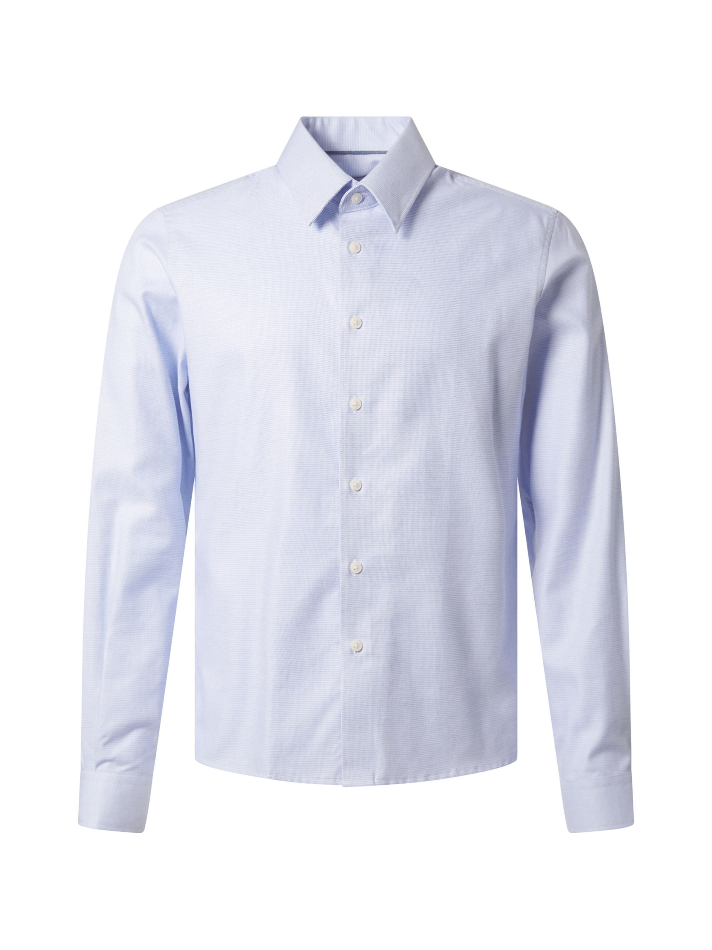 PIERRE CARDIN Regular fit Zakelijk overhemd in Blauw: voorkant