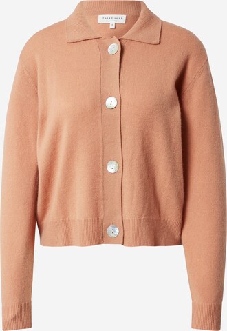 Cardigan rosemunde en orange : devant