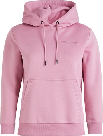 PEAK PERFORMANCE Sweatshirt Pullover in Pink