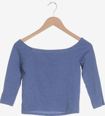 UNITED COLORS OF BENETTON Langarmshirt XXS in Blau: predná strana