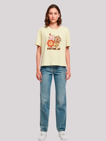 F4NT4STIC Shirt in Geel