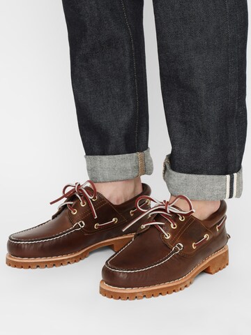 TIMBERLAND Mocassins '3 Eye Classic' in Bruin