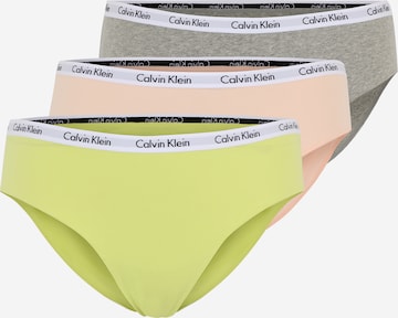 Calvin Klein Underwear Plus Slip in Yellow: front