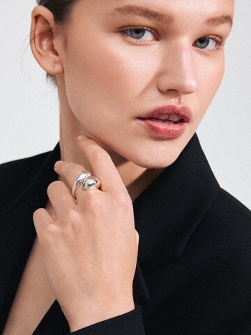 Bague 'BELIEVE' Pilgrim en argent