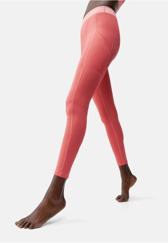 Born Living Yoga Skinny Sportbroek 'Xenia' in Oranje: voorkant