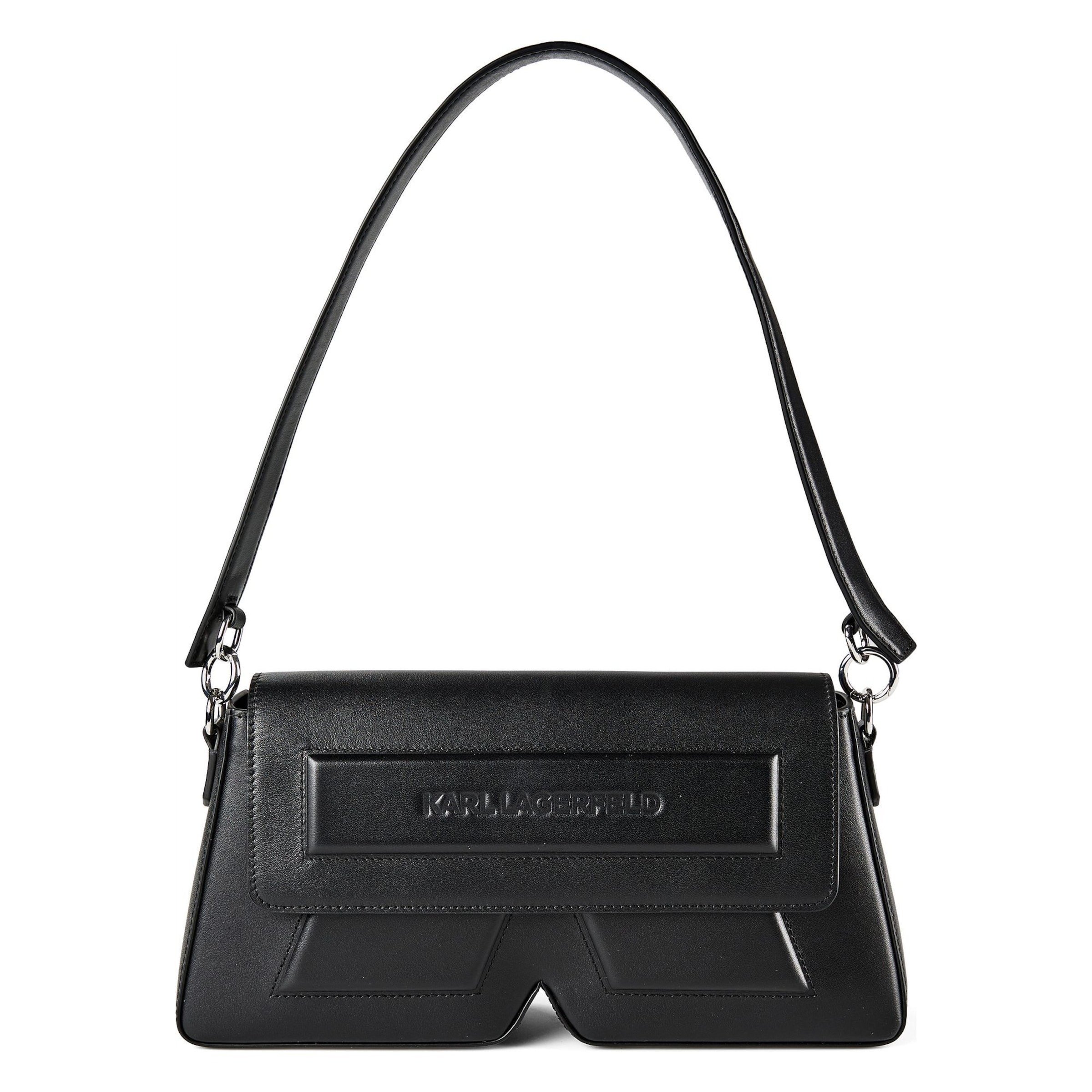 Borsa a spalla 'Ikon K' Karl Lagerfeld di colore nero, Visualizzazione prodotti