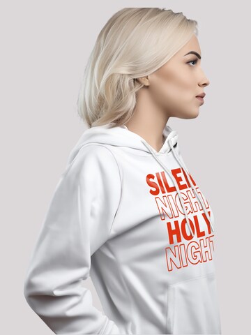 F4NT4STIC Sweatshirt 'Silent night holy night' in Weiß