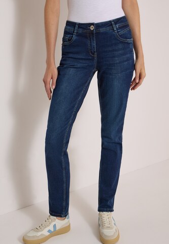 CECIL Regular Jeans in Blau: Vorderseite