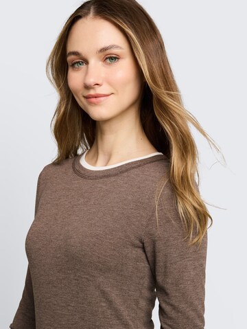 T-shirt TOM TAILOR DENIM en marron