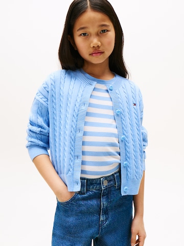 TOMMY HILFIGER Knit cardigan in Blue: front