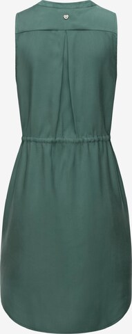 Ragwear - Vestido camisero 'Roissin' en verde