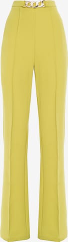 Influencer Regular Trousers in Yellow: front