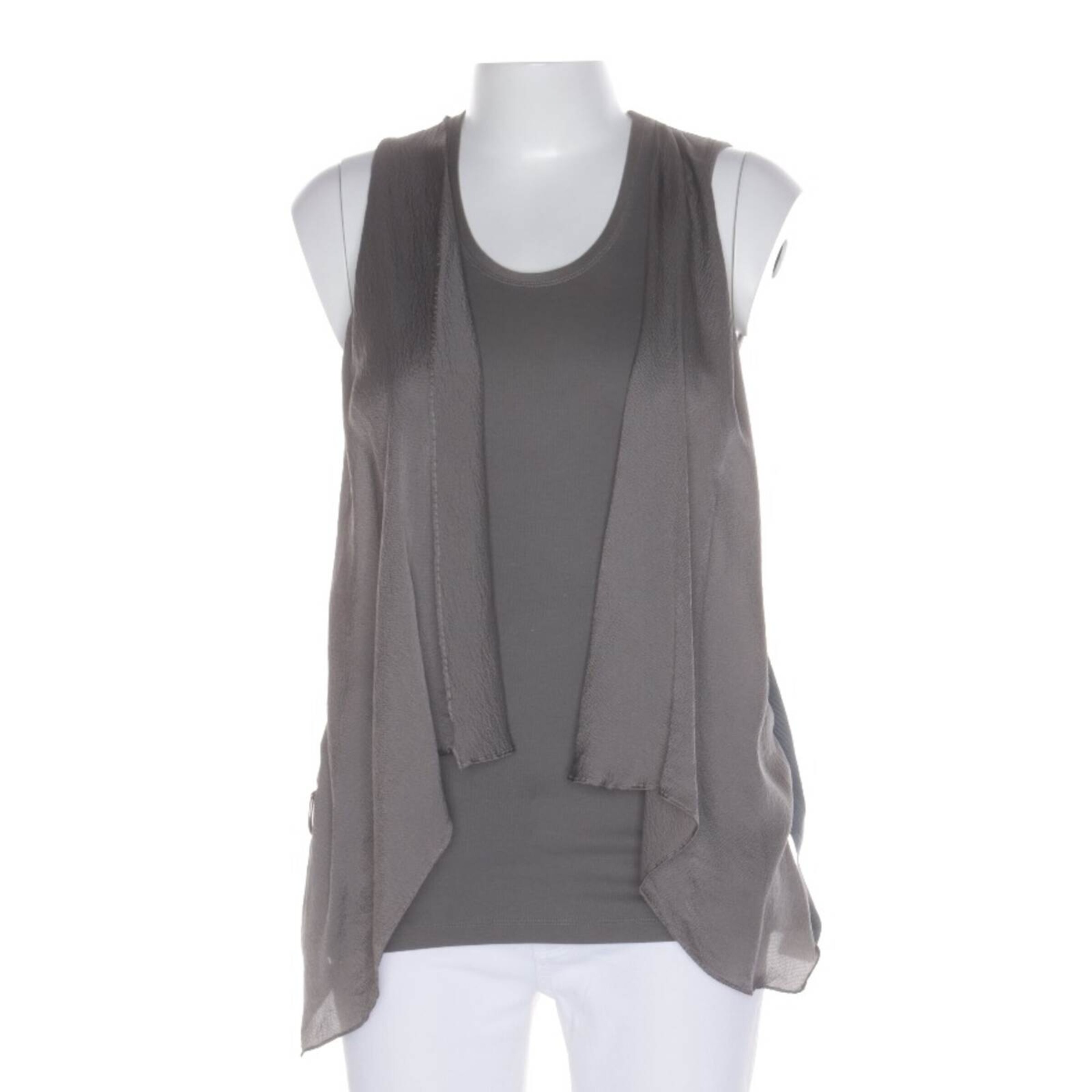 Brunello Cucinelli Blouse & Tunic in L in Brown: front