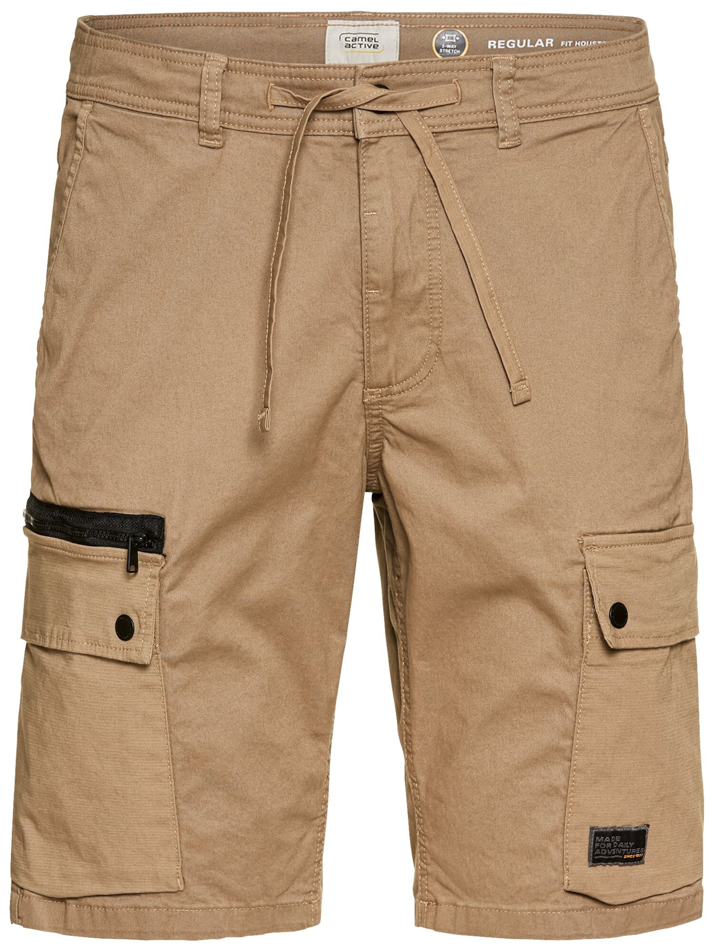 CAMEL ACTIVE Cargo Pants in Brown: front