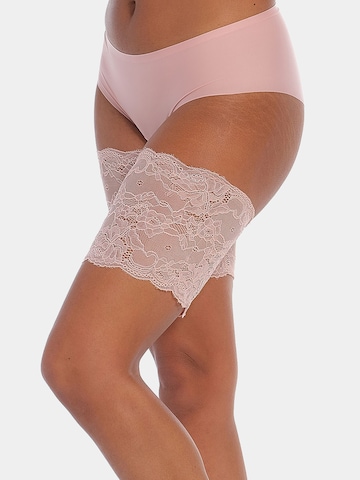 MAGIC Bodyfashion Over the Knee Socks 'Be Sweet' in Pink: front