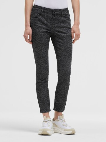 Soccx Slimfit Jeans Slim Fit in Schwarz: Vorderseite