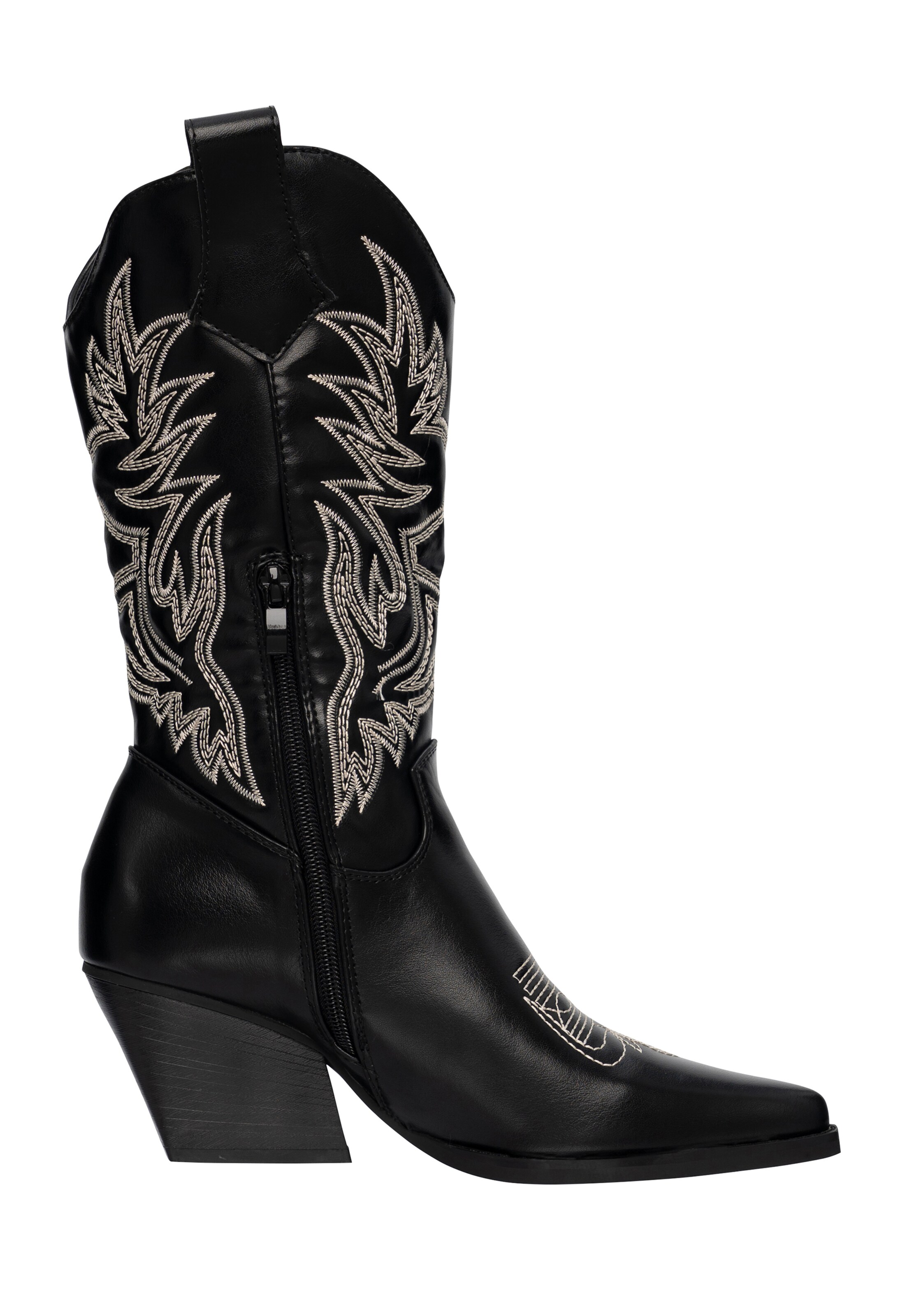 Salinyang Comwboystøvler i sort