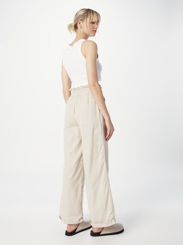 Wide leg Pantaloni de la Dorothy Perkins pe bej