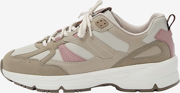 Pull&Bear Platform trainers in Beige