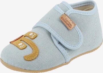 Living Kitzbühel Slippers in Blue: front