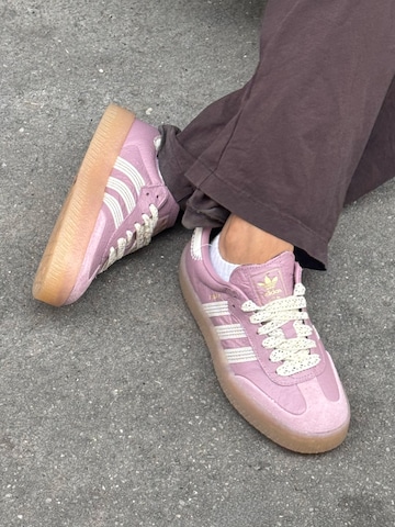 Baskets basses 'SAMBA' ADIDAS ORIGINALS en violet