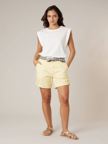 Deeluxe Regular Broek 'KAIJA ' in Geel