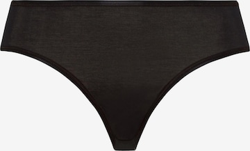 Hanro Panty 'Cotton Seamless' in Black: front
