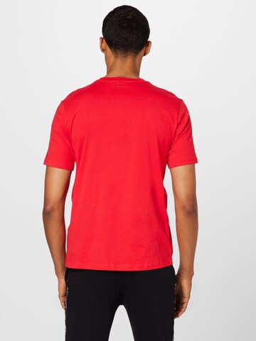 raudona Champion Authentic Athletic Apparel Marškinėliai