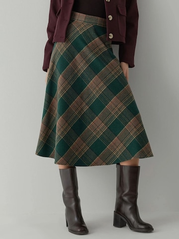 Hiccup - Saia em verde: frente