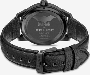 POLICE Uhr 'BATMAN' in Schwarz