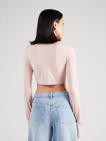 Hoermanseder x About You Shirt 'Arven' in Roze