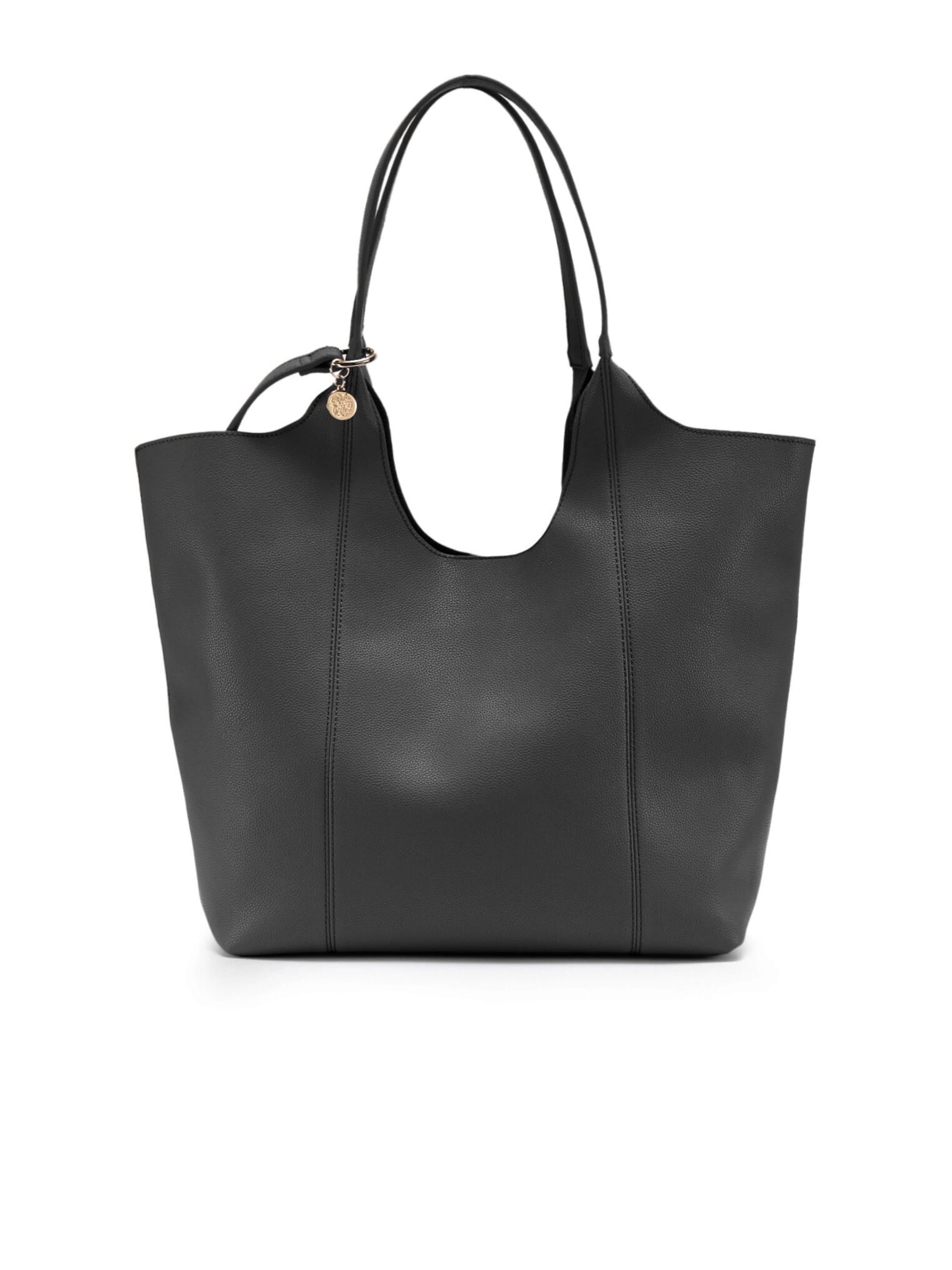 Apple of Eden Shopper 'VALETTA' in Schwarz: Vorderseite