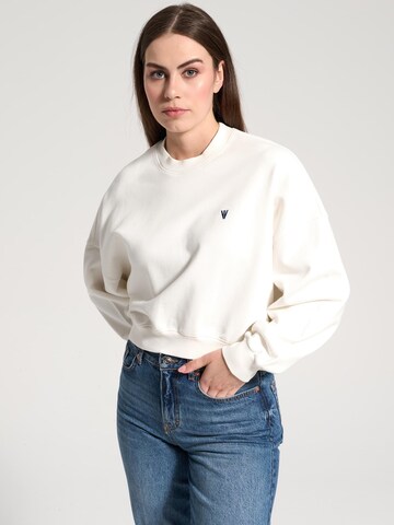 NOWIHT - Sudadera 'Eulalie' en blanco