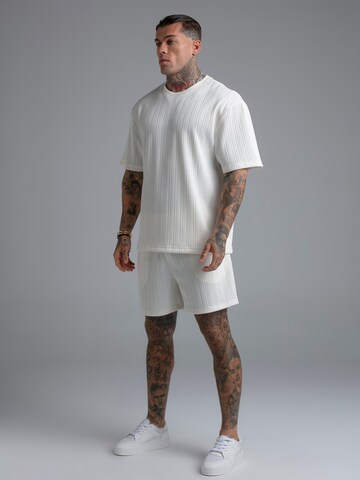 Maglietta di SikSilk in beige