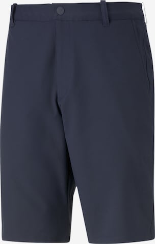 Regular Pantalon de sport 'Dealer 10' PUMA en bleu : devant