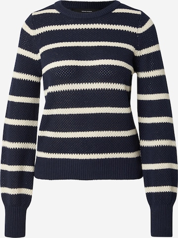 VERO MODA Tröja 'VMAMAZING' i blå: framsida