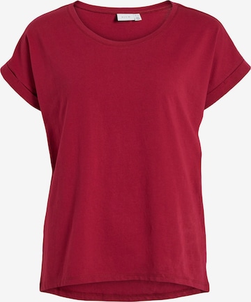 VILA Shirt 'DREAMERS' in Red: front