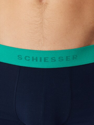SCHIESSER Boxer shorts ' 95/5 Multi ' in Blue