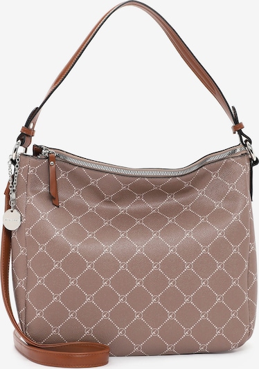 TAMARIS Sac bandoulière 'ANASTASIA' en cognac / taupe, Vue avec produit
